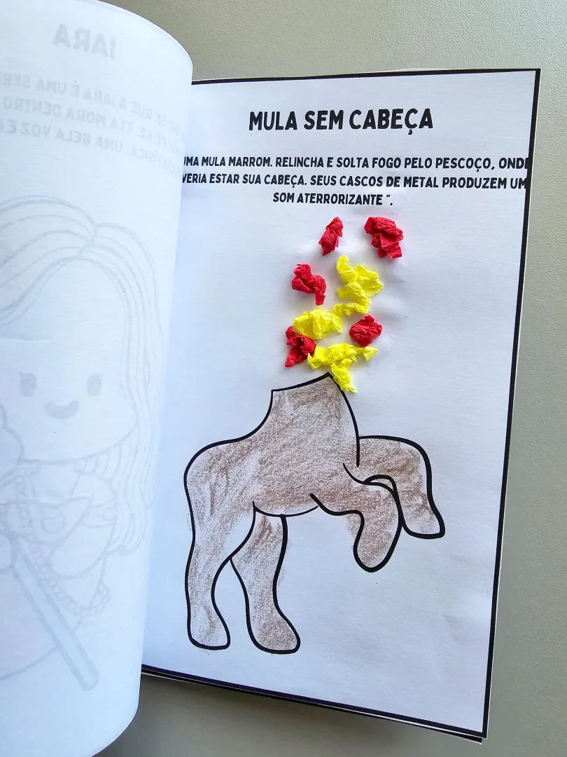 Livrinho Personagens Folclore — imagem 4