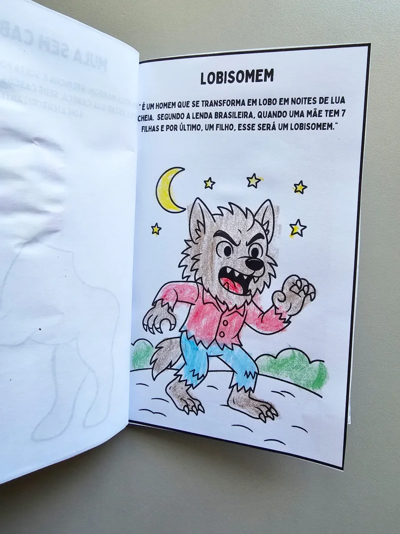 Livrinho Personagens Folclore — imagem 6