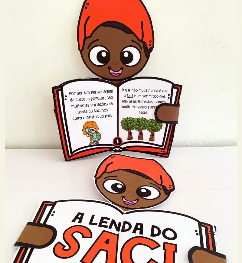Livro 3D - A Lenda do Saci — imagem 6