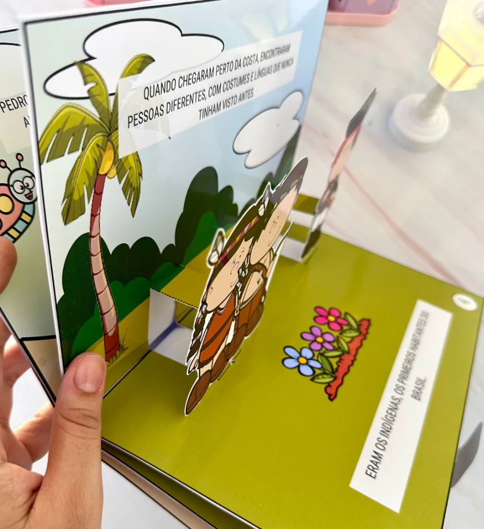 Livro 3D - Descobrimento do Brasil — imagem 5