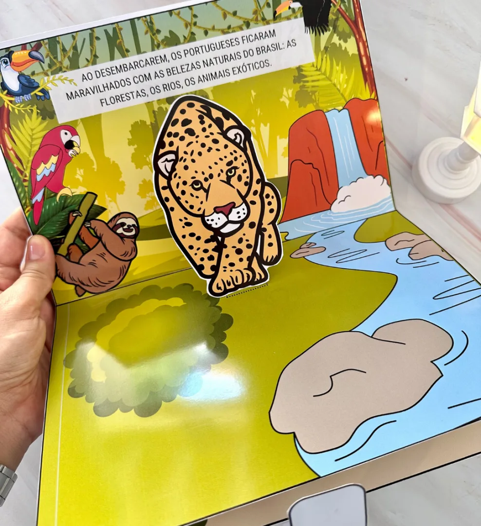 Livro 3D - Descobrimento do Brasil — imagem 7