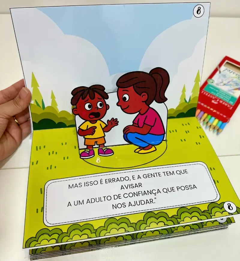Livro 3D - Meu Corpo é Precioso — imagem 3