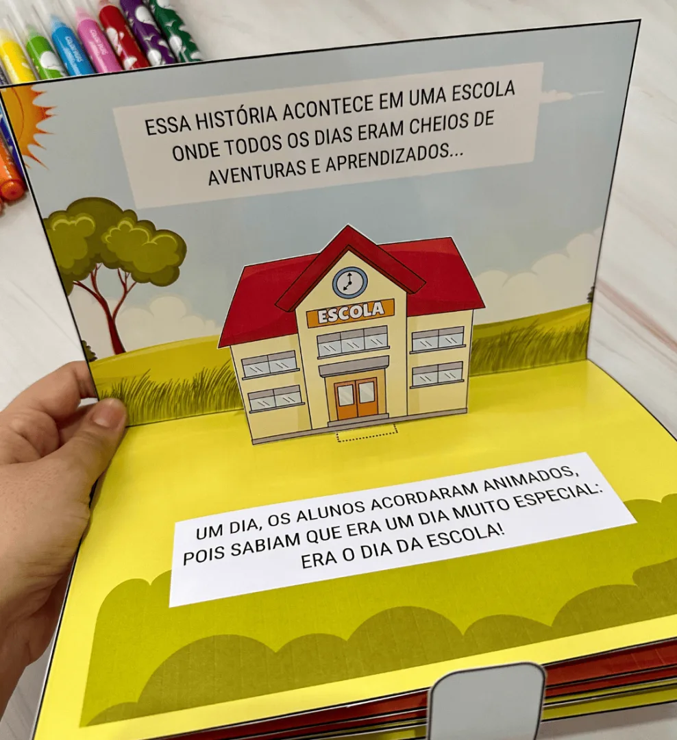 Livro 3D - O Dia da Escola — imagem 3