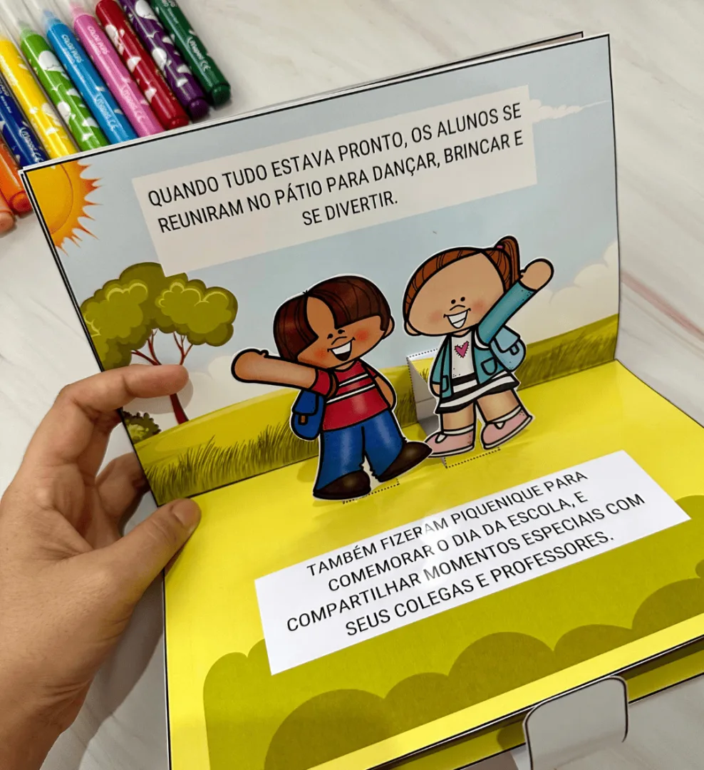 Livro 3D - O Dia da Escola — imagem 4