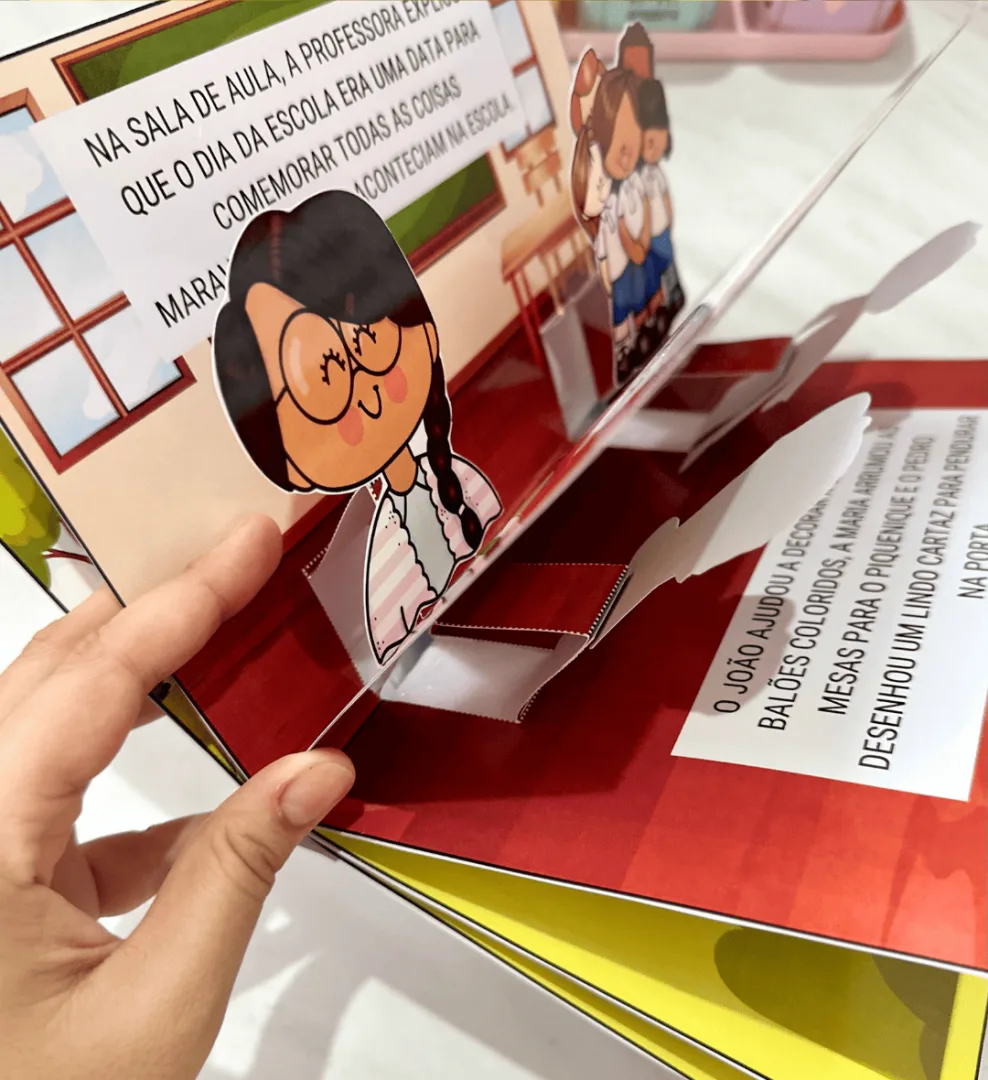 Livro 3D - O Dia da Escola — imagem 5