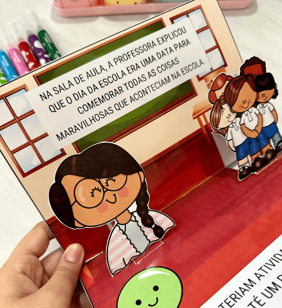 Livro 3D - O Dia da Escola — imagem 6