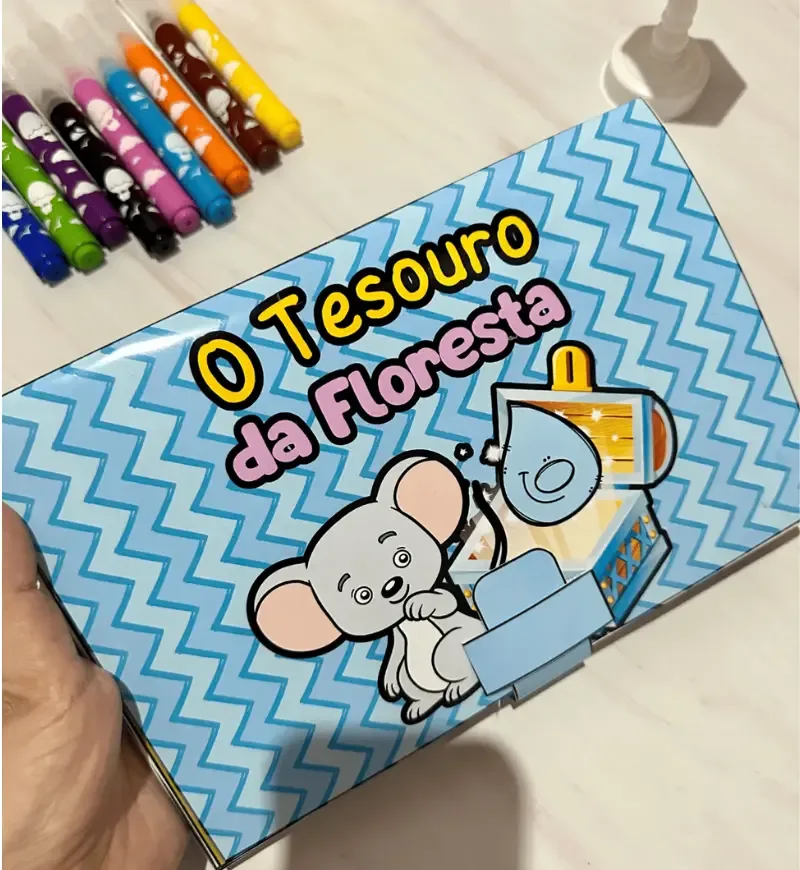 Livro 3D - O Tesouro da Floresta — imagem 2