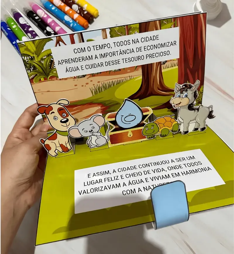 Livro 3D - O Tesouro da Floresta — imagem 3