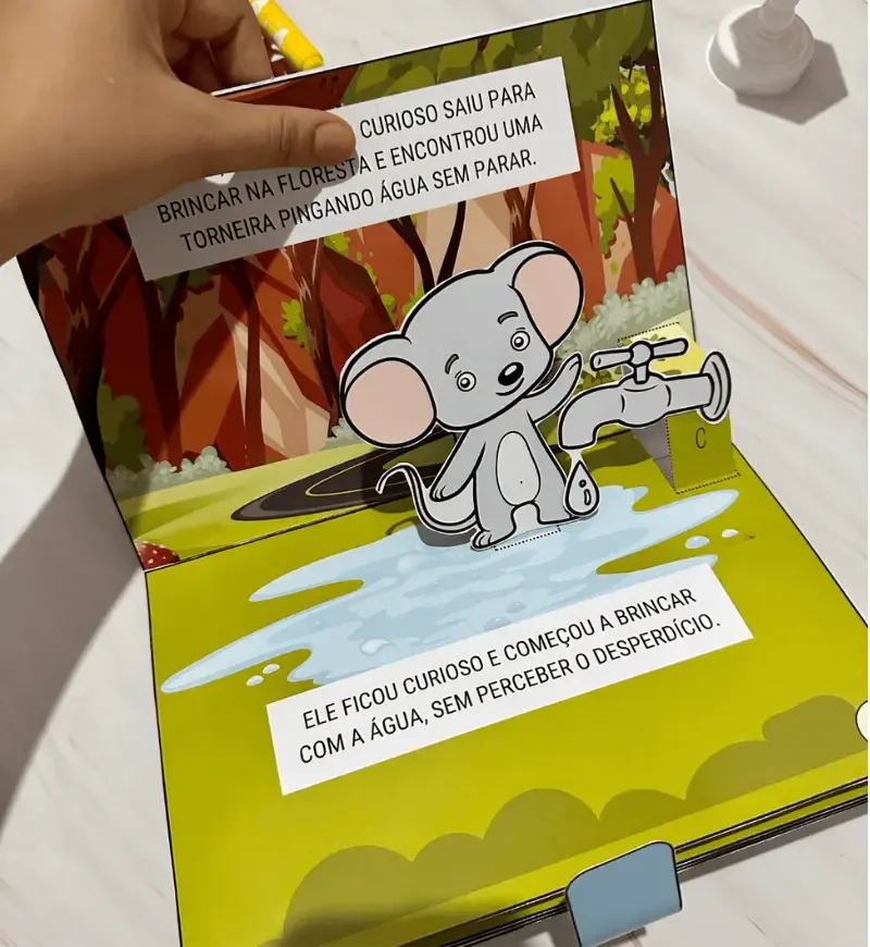 Livro 3D - O Tesouro da Floresta — imagem 4