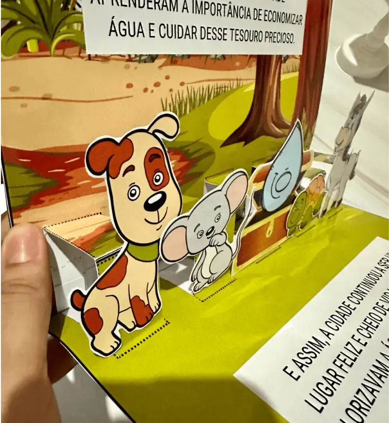 Livro 3D - O Tesouro da Floresta — imagem 5
