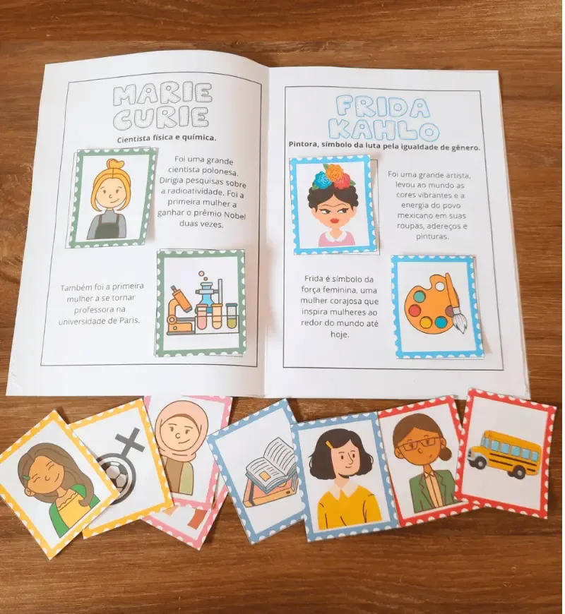 Livro 3D - Personalidades Femininas — imagem 2