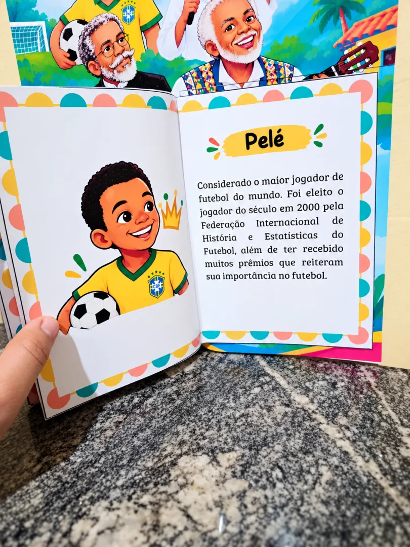 Livro 3D Personalidades Negras Brasileiras - PDF para 1º ao 5º ano — imagem 3