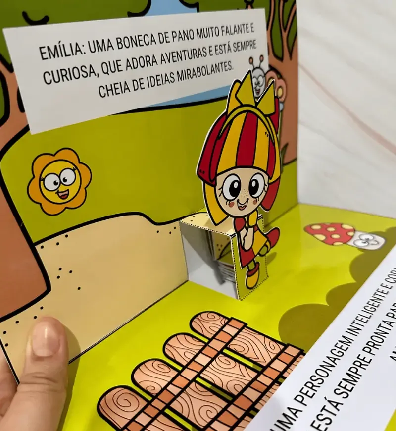 Livro 3D - Sítio do Picapau Amarelo — imagem 4