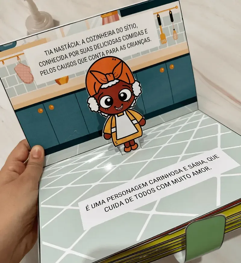 Livro 3D - Sítio do Picapau Amarelo — imagem 5