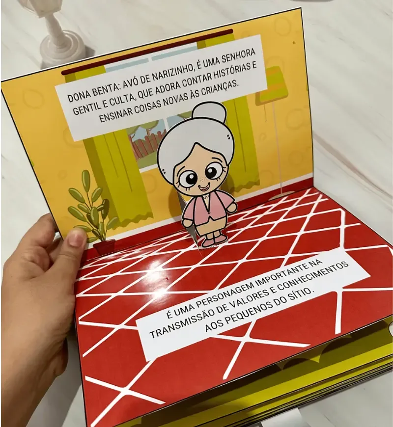 Livro 3D - Sítio do Picapau Amarelo — imagem 6