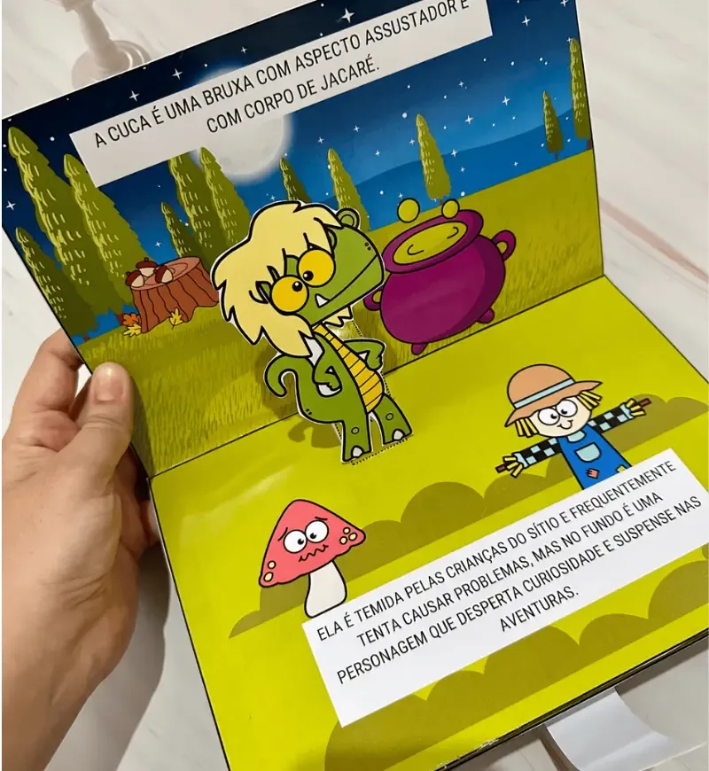 Livro 3D - Sítio do Picapau Amarelo — imagem 7