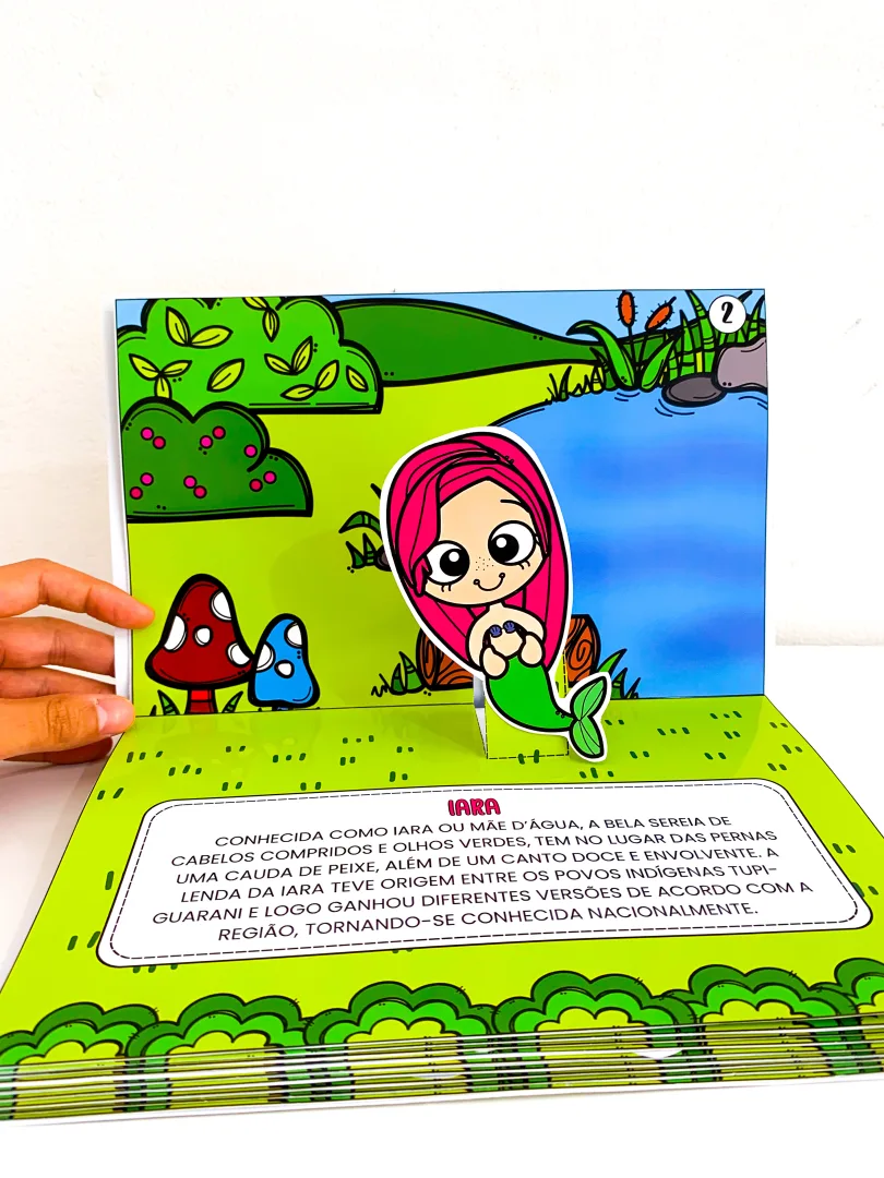 Livro 3D Tema Folclore — imagem 6