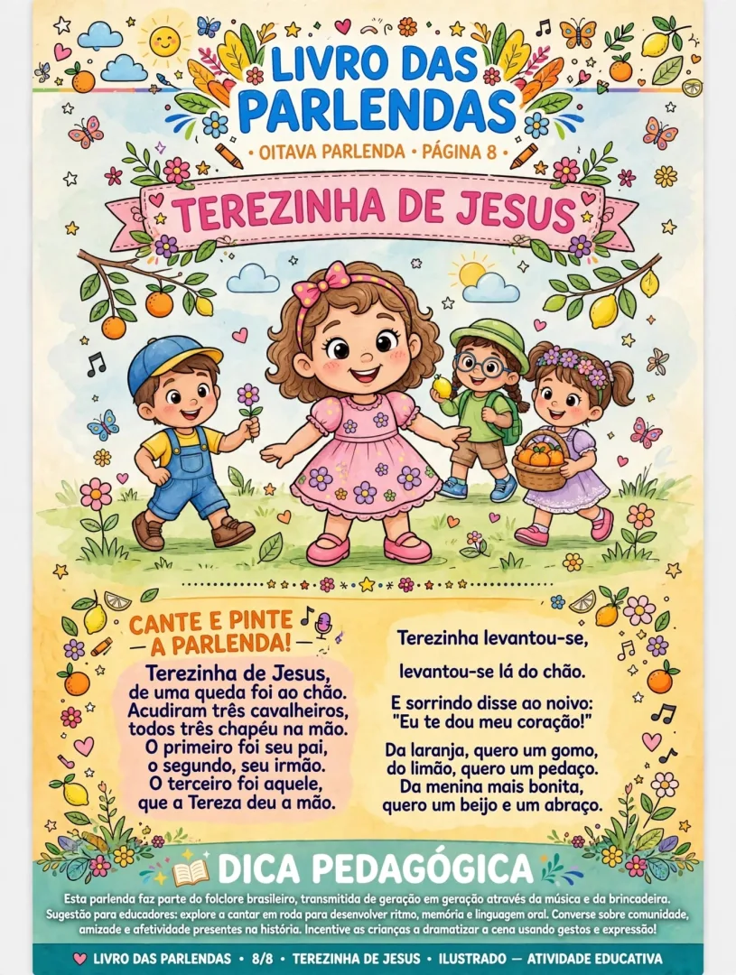 Livro de Parlendas Volume 1 - Educação Infantil - PDF — imagem 4