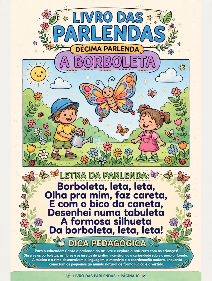 Livro de Parlendas Volume 1 - Educação Infantil - PDF — imagem 5