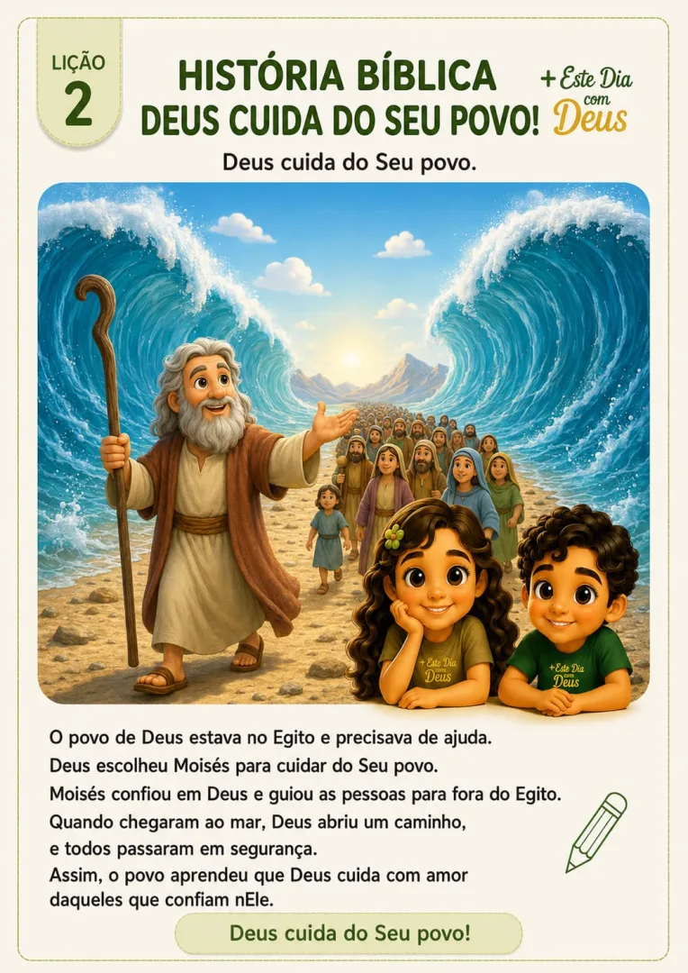 Série 2 - Atividades sobre a História da Criação - Educação Infantil - PDF — imagem 2