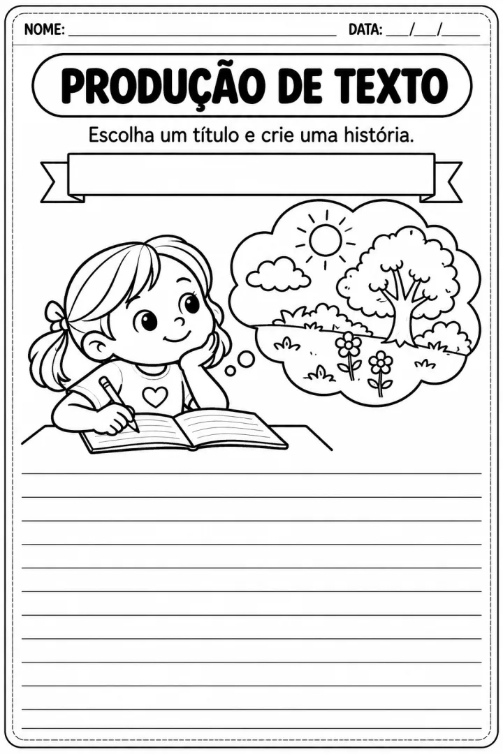 Livro de Atividades de Português para Imprimir – 25 Atividades de Leitura, Interpretação de Texto e Produção Textual — imagem 6