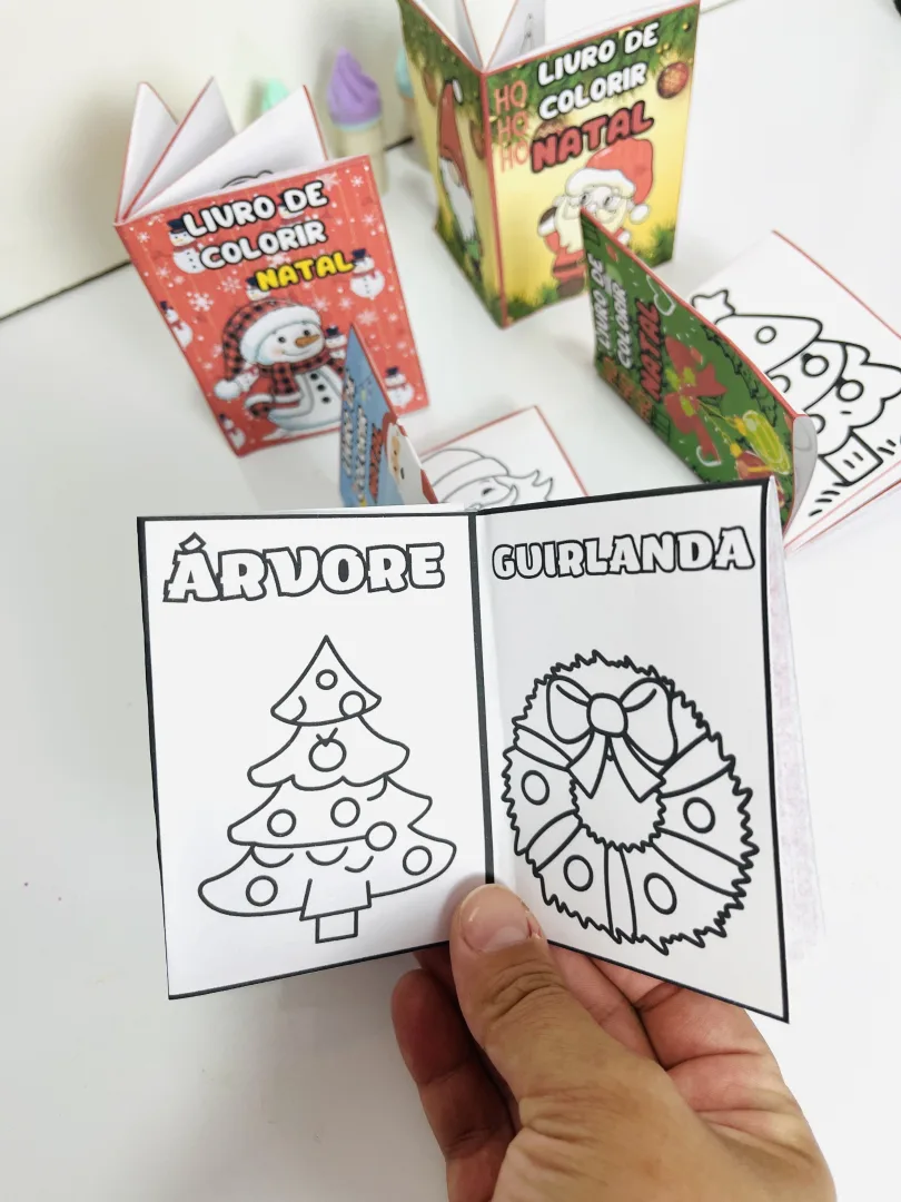 Livro de Pintura Natalina Infantil em PDF — imagem 3