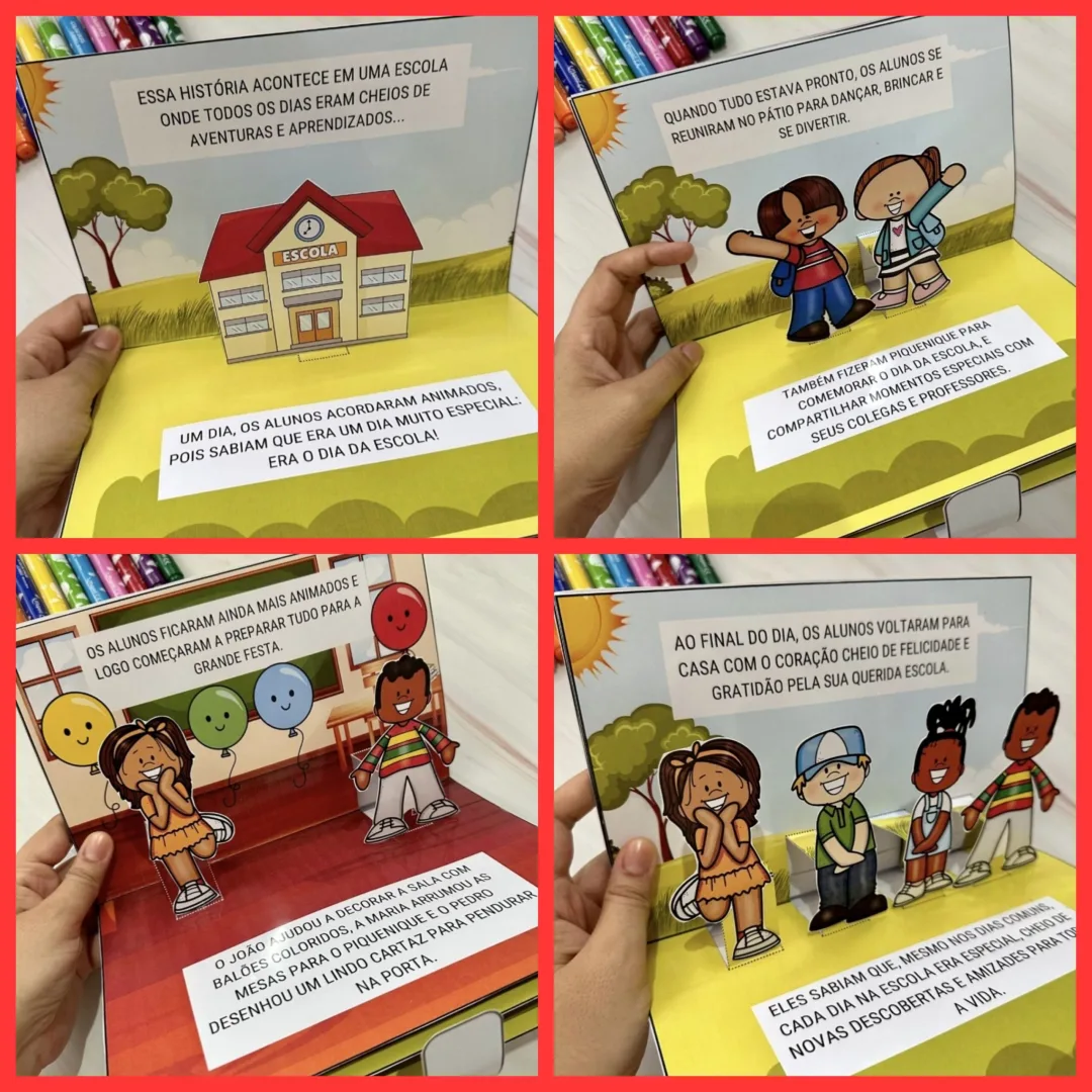 LIVRO EM 3D: DIA DA ESCOLA — imagem 2