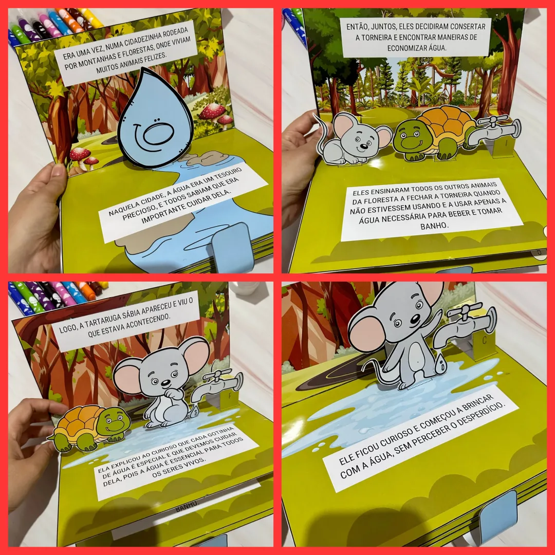LIVRO EM 3D: TESOURO DA FLORESTA — imagem 2
