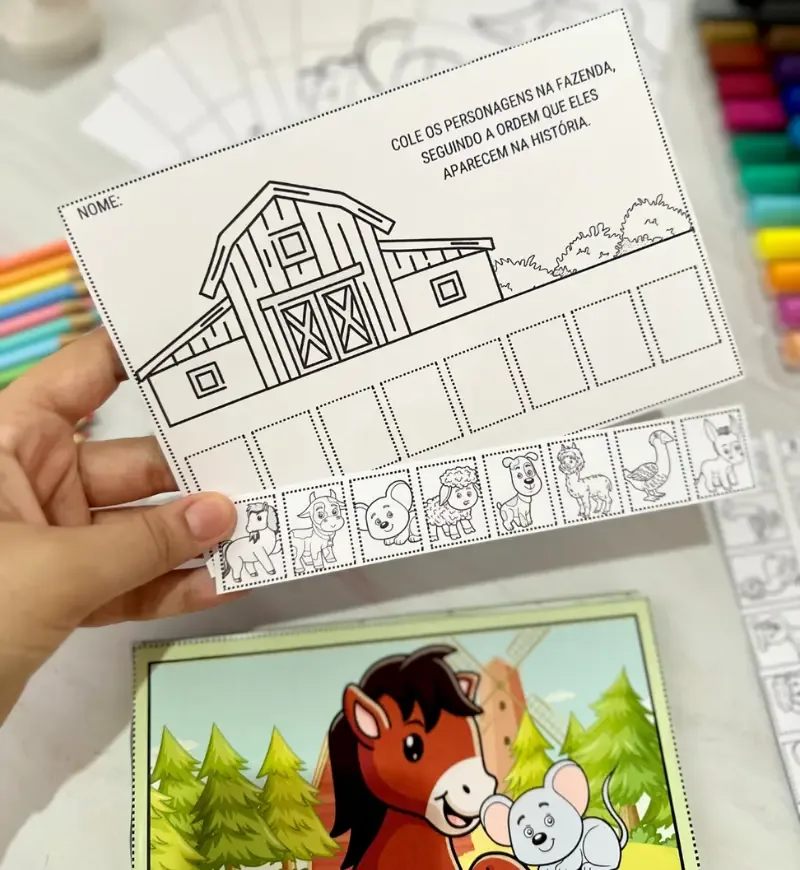 Livro Interativo - Aventuras na Fazenda — imagem 7