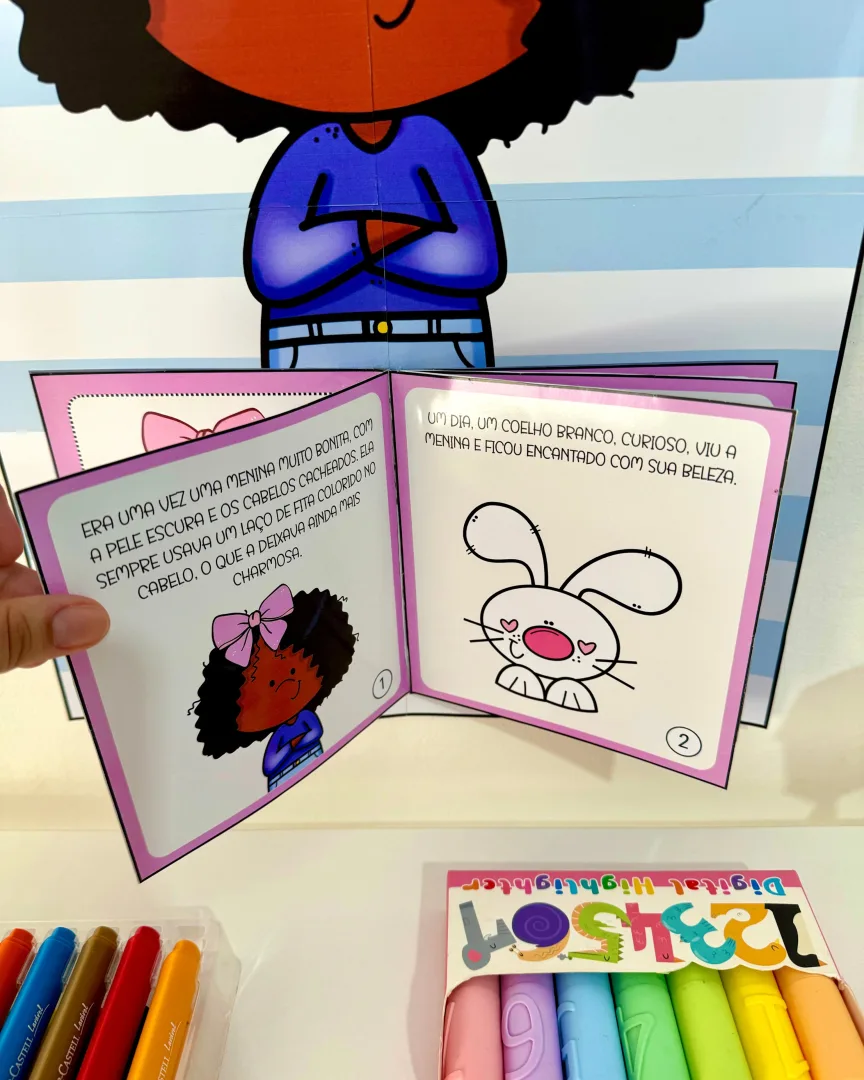 Livro Ampliado Menina Bonita do Laço de Fita — Consciência Negra em PDF — imagem 4
