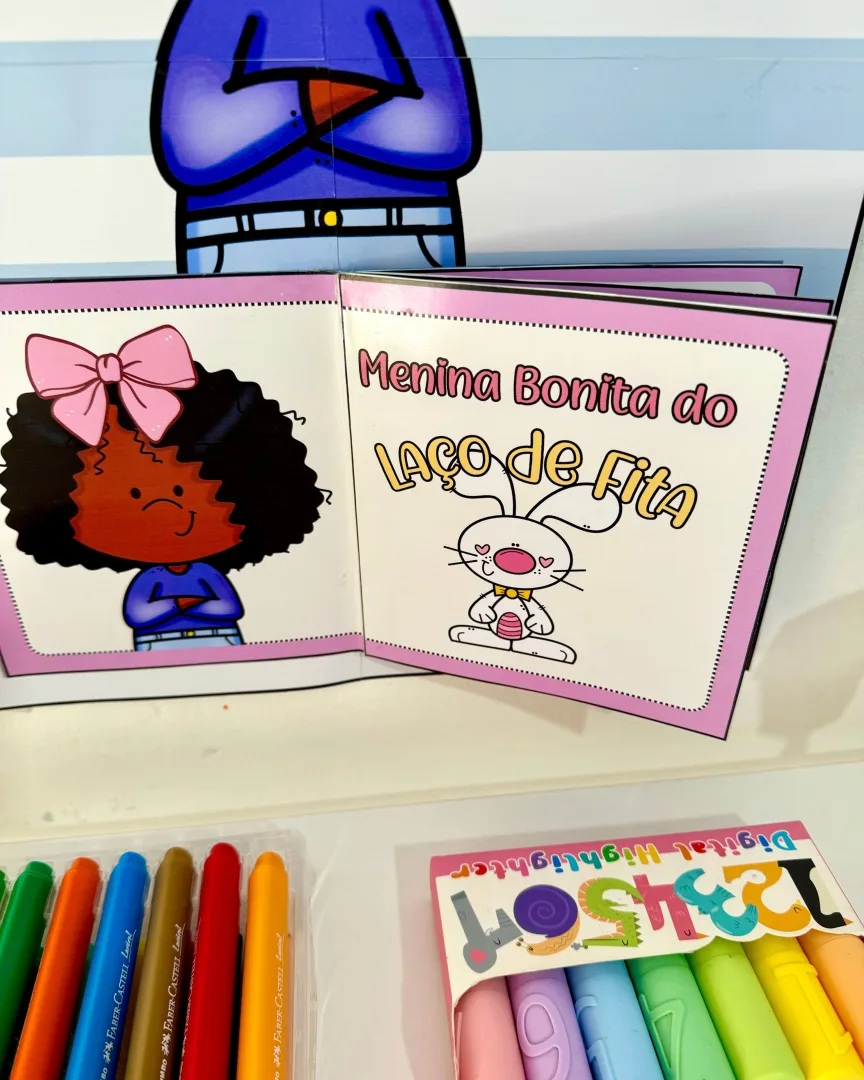 Livro Ampliado Menina Bonita do Laço de Fita — Consciência Negra em PDF — imagem 6