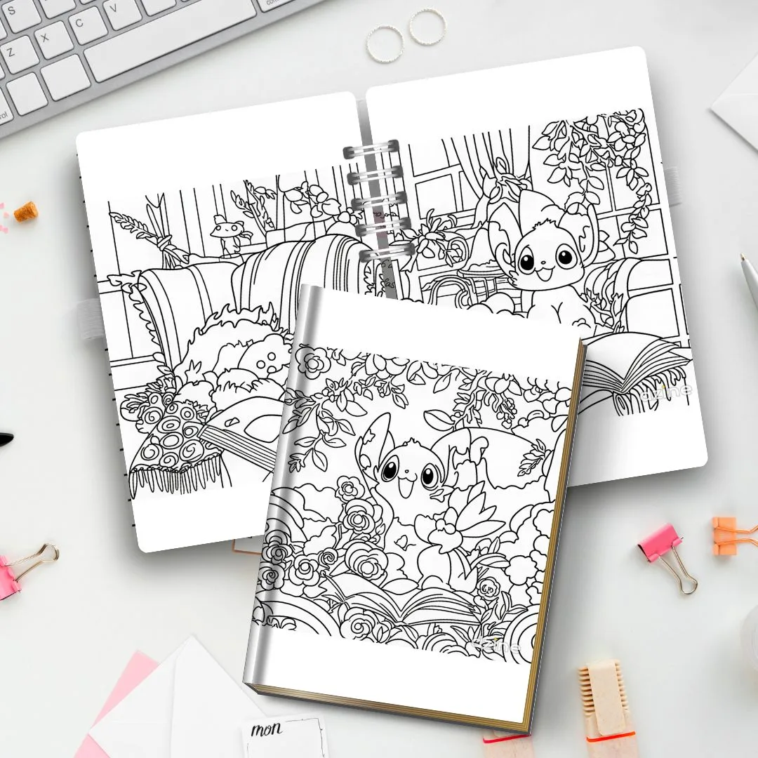 LIVRO PARA COLORIR: STITCH — imagem 2