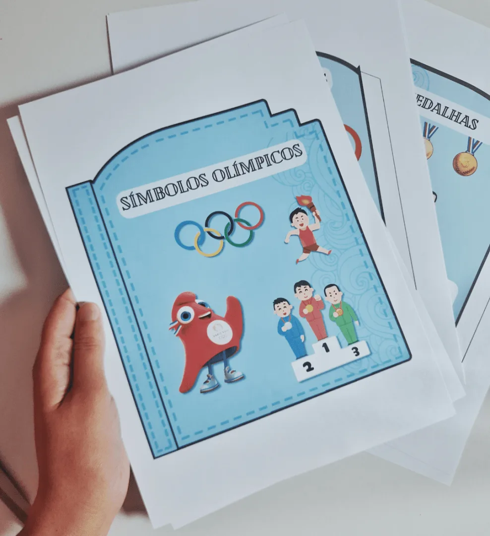 Livro Símbolos Olímpicos — imagem 5