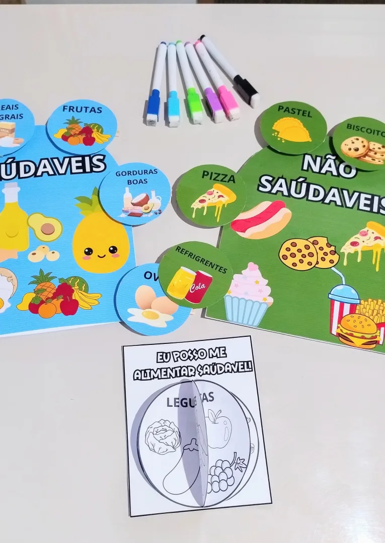 Luva Alimentação Saudável - Educação Infantil - PDF — imagem 4