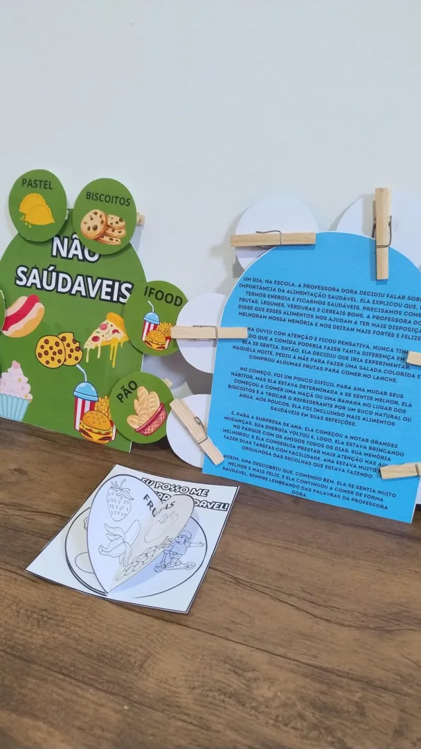 Luva Alimentação Saudável — Pronto para Imprimir — imagem 2