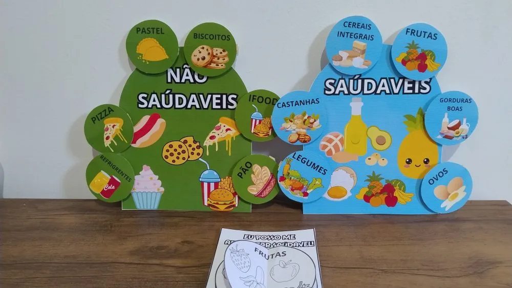 Luva Alimentação Saudável — Pronto para Imprimir — imagem 3