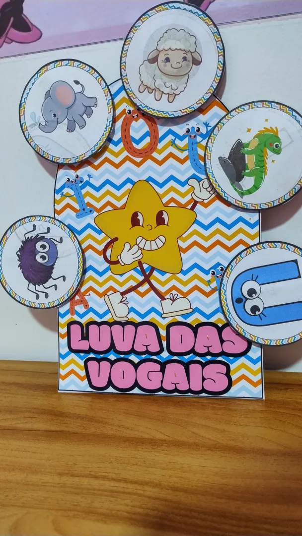 LUVA DAS VOGAIS - Educação Infantil — imagem 3