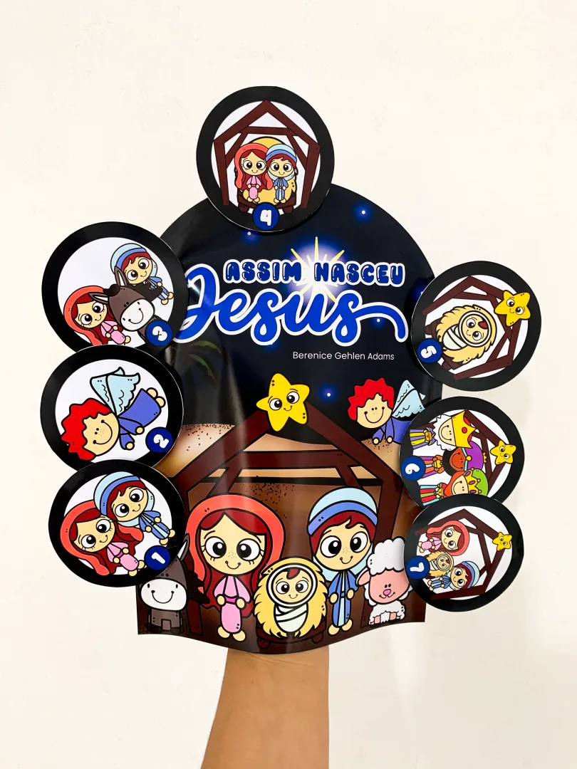 Luva de História Assim Nasceu Jesus | Educação Infantil e Anos Iniciais  PDF — imagem 6