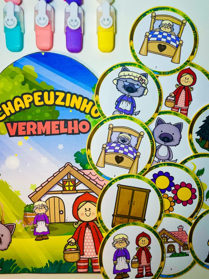 LUVA DE HISTÓRIA: CHAPEUZINHO VERMELHO — imagem 3