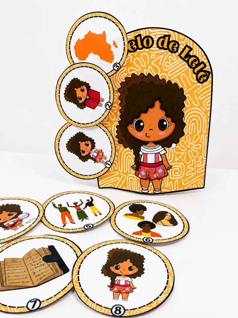Luva de história o cabelo de Lelê  — imagem 2