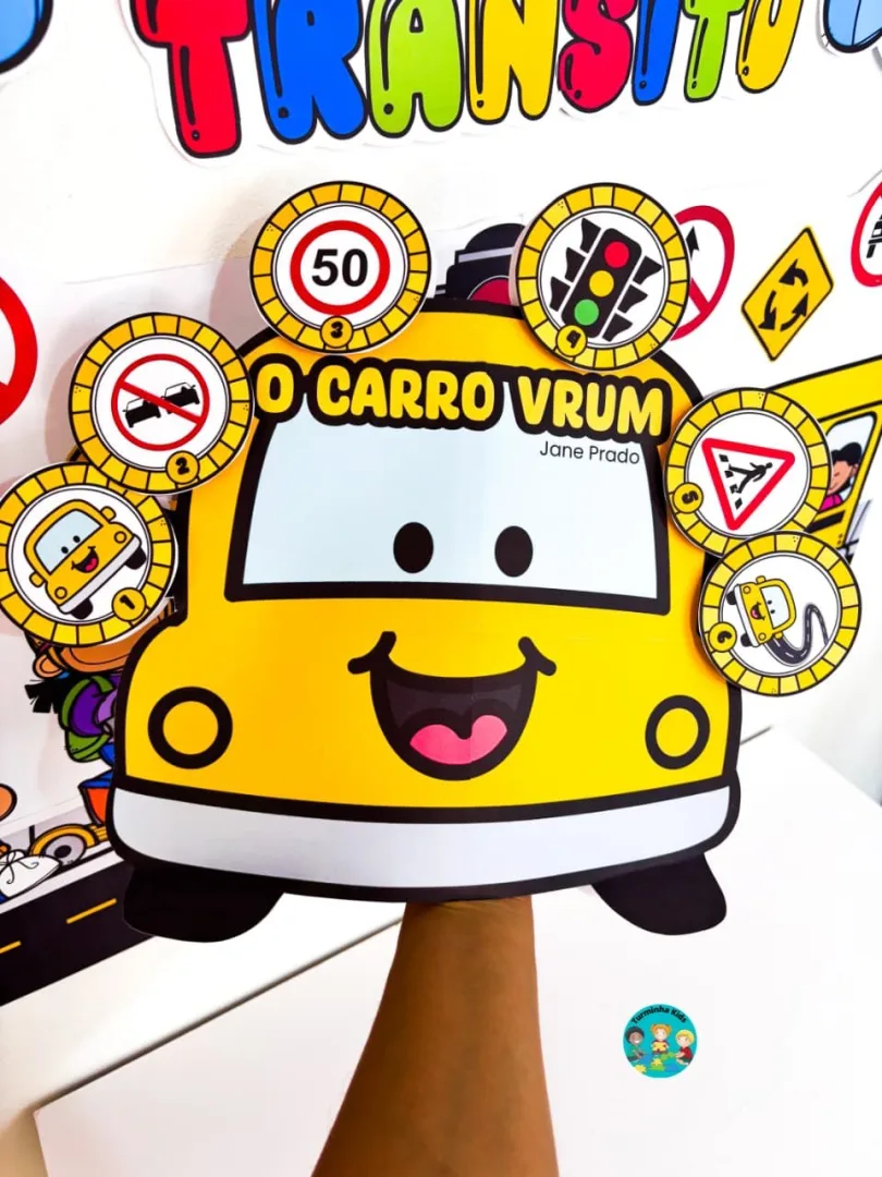 ✨ Luva de História – O Carro Vrum ✨🚘🚗 💰6,00  🚖Chegou um recurso especial para deixar a Semana do Trânsito ainda mais — imagem 4