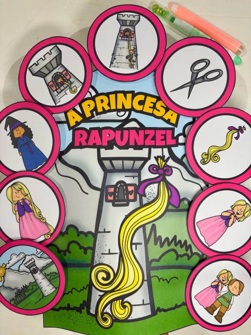  Luva de Histórias: A Princesa Rapunzel — imagem 3