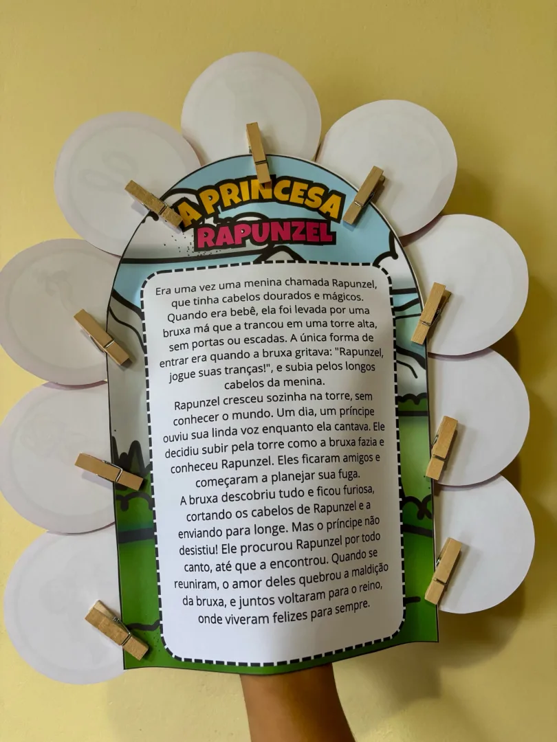  Luva de Histórias: A Princesa Rapunzel — imagem 4