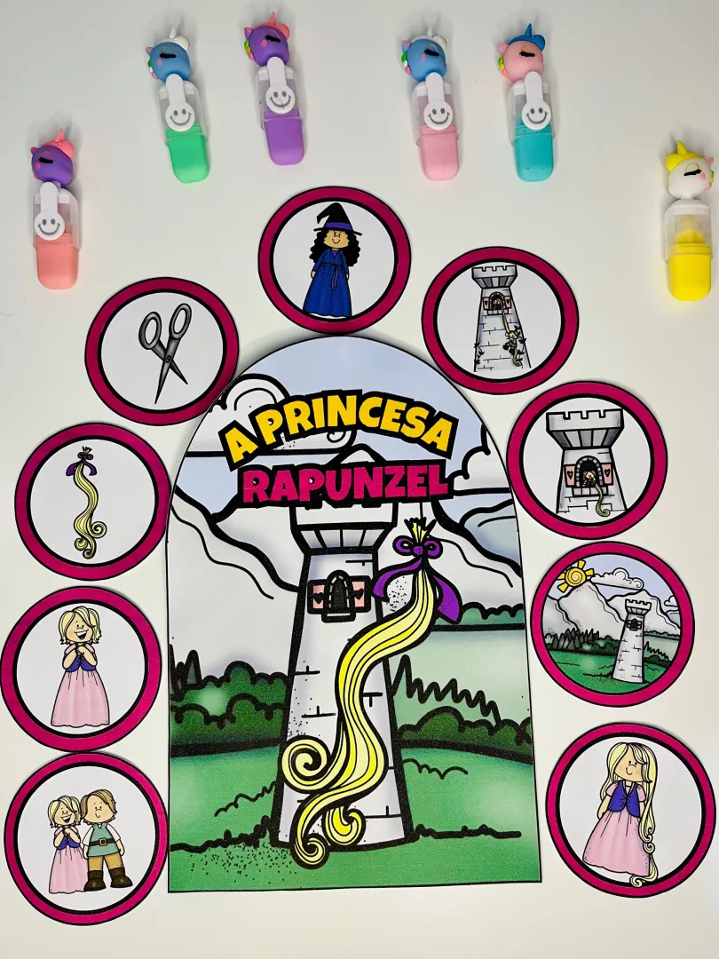  Luva de Histórias: A Princesa Rapunzel — imagem 5
