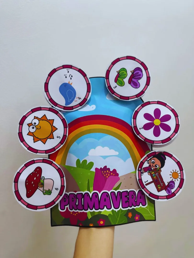 Luva de Histórias Primavera — Pronto para Imprimir — imagem 3