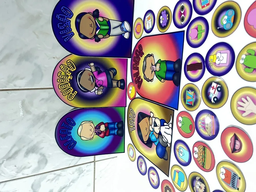 Luva dos 5 Sentidos — Pronto para Imprimir — imagem 2