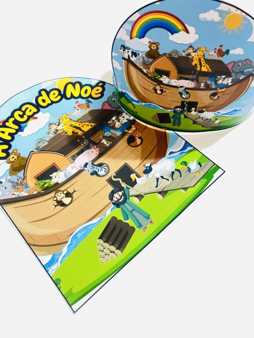 Luva e Coroa a Arca de Noé — Pronto para Imprimir — imagem 2