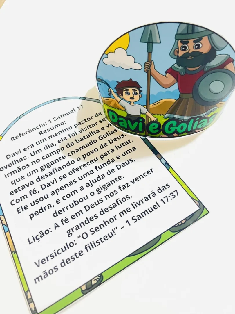 Luva e Coroa Davi e Golias — Pronto para Imprimir — imagem 3