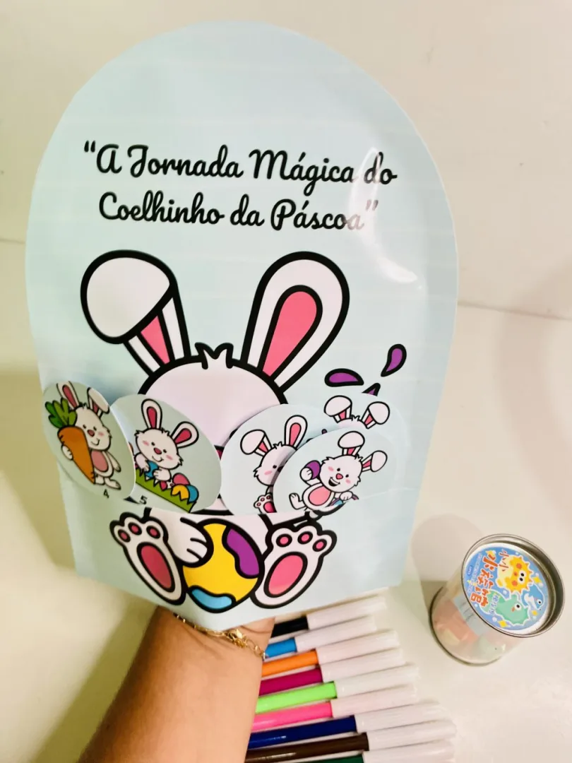 Luva Historinha de Páscoa — Pronto para Imprimir — imagem 2