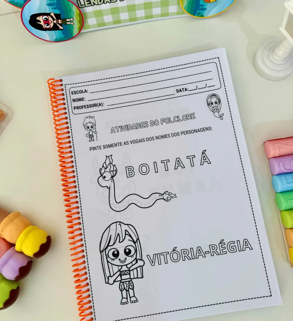 Luva Lendas Do Folclore + Atividades — imagem 2